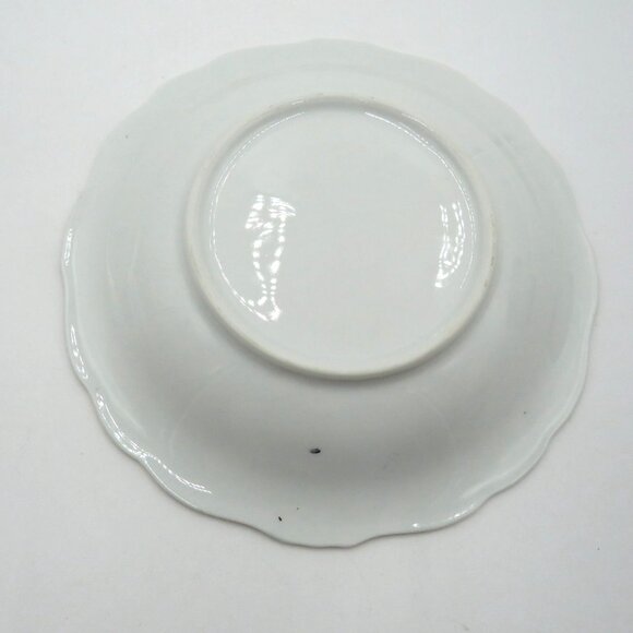 Vintage Vienna State Opera Cup Saucer Set Gold Trim Floral Design Plastic Stand - Picture 8 of 16